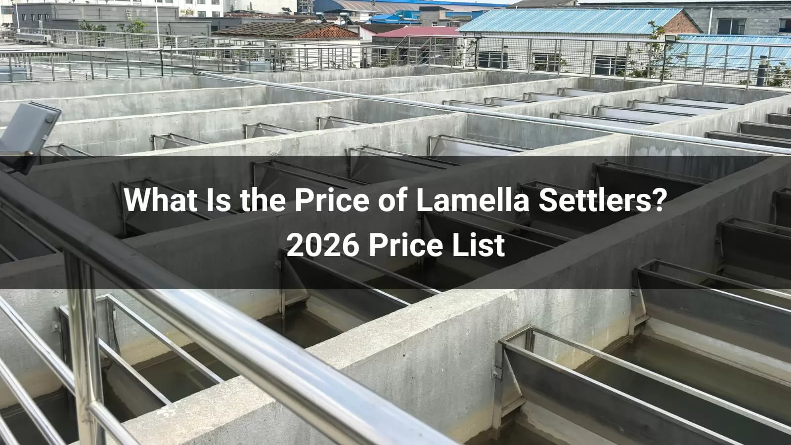 What Is the Price of Lamella Settlers?